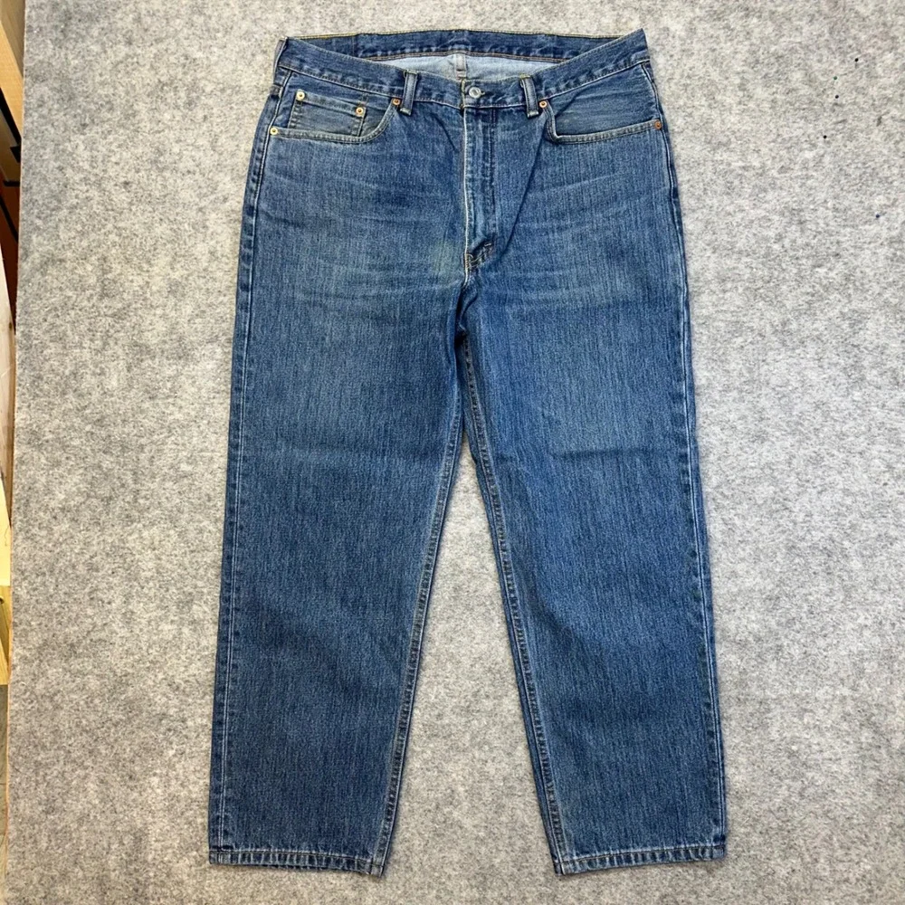 Lot of 4 Levi's 550 569 514 Relaxed Jeans Men's 38x30 Blue Denim Work Pants
